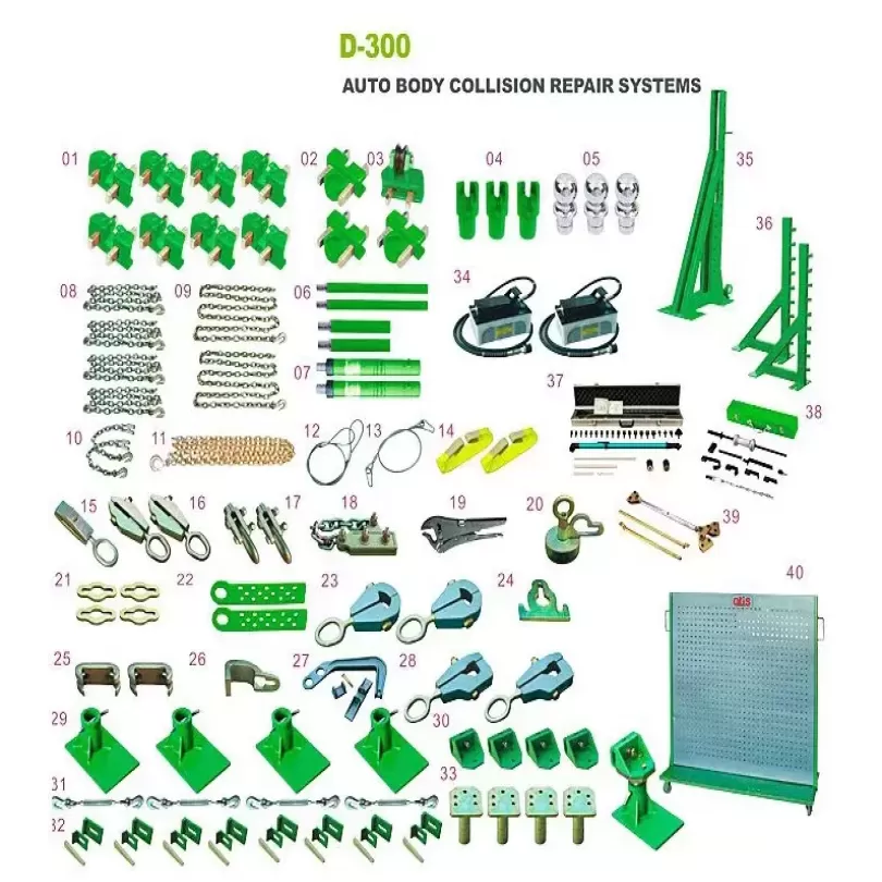 Thiết bị kéo nắn xe tai nạn hoạt động thủy lực, không bao gồm thước đo M6, model: DC-D300